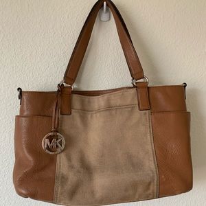 Michael Kors beige/tan purse